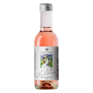 Vin roze Nostalgia Merlot Roze demisec Miniatura 0,187 L